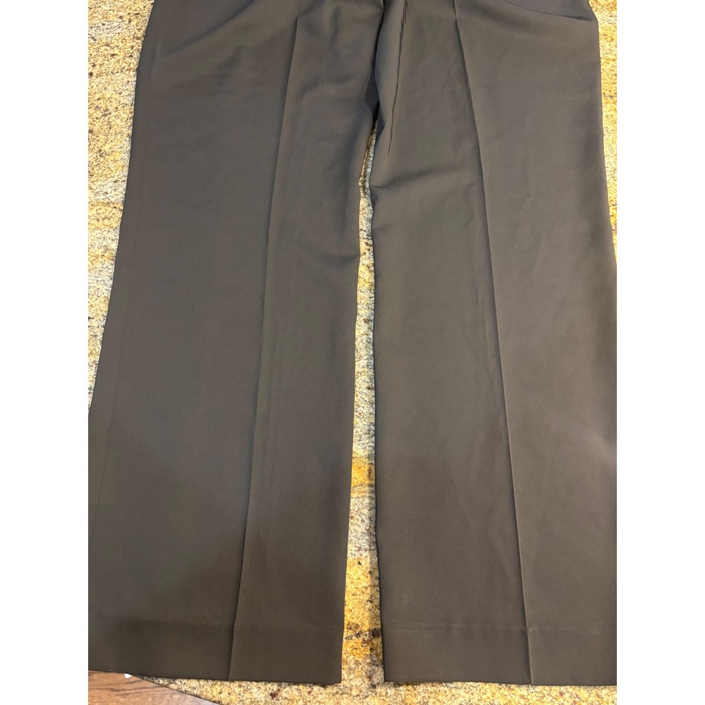 NWT‎ T Tahari Petar Pant Black Wide Leg Pleated Dress Pants Womens US 12 Office